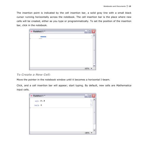 Mathematica Tutorial: Notebooks And Documents - Wolfram Research