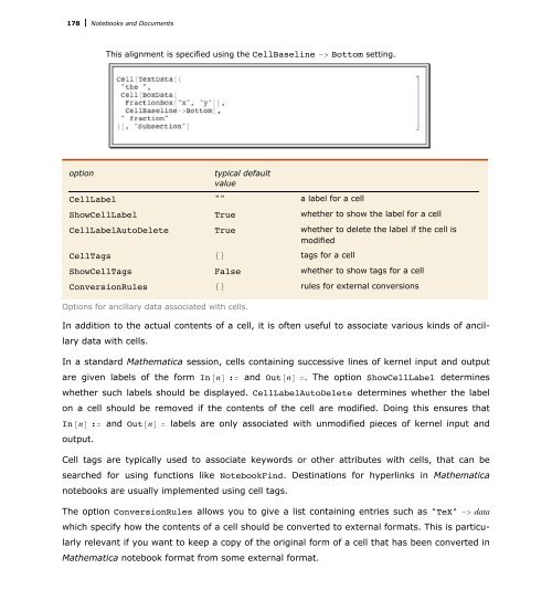 Mathematica Tutorial: Notebooks And Documents - Wolfram Research