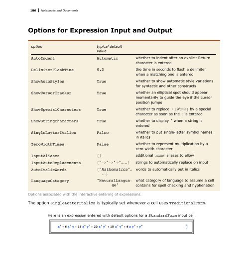 Mathematica Tutorial: Notebooks And Documents - Wolfram Research