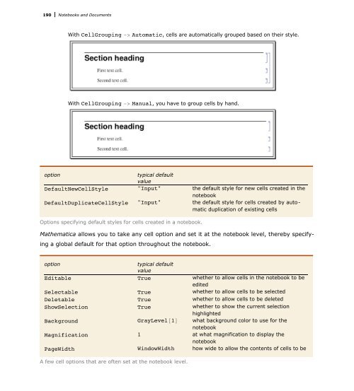 Mathematica Tutorial: Notebooks And Documents - Wolfram Research