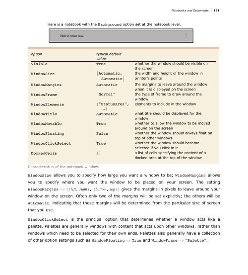 Mathematica Tutorial: Notebooks And Documents - Wolfram Research