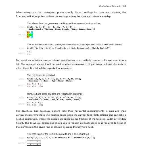 Mathematica Tutorial: Notebooks And Documents - Wolfram Research