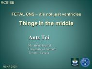 Things in the middle Ants Toi - Department of Medical Imaging