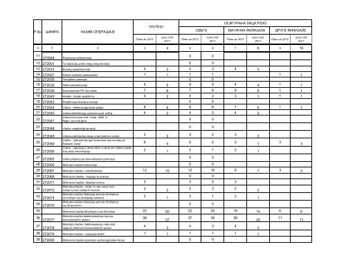 bolnica plan usluga i 2012