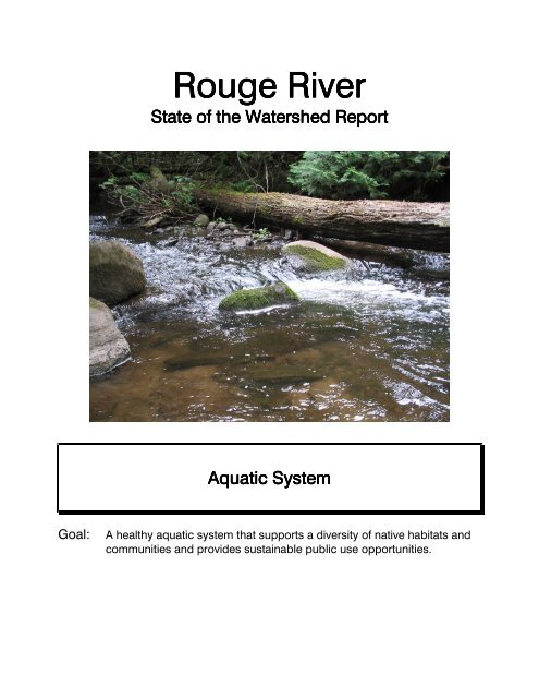 Aquatic System - Toronto and Region Conservation Authority