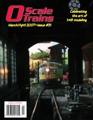 (jeb@oscalemag.com). - O Scale Trains Magazine Online