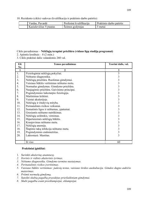 Vidaus ligos - VU Medicinos fakultetas - Vilniaus universitetas