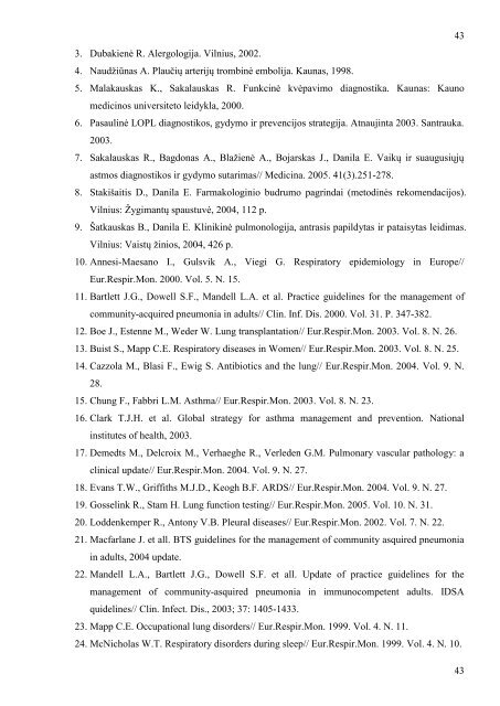 Vidaus ligos - VU Medicinos fakultetas - Vilniaus universitetas