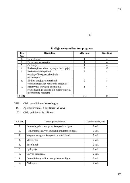 Vidaus ligos - VU Medicinos fakultetas - Vilniaus universitetas