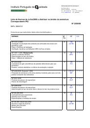 Normas de Julho - IPQ