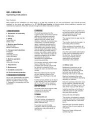 HN-16N_CE Manual EN DE FR_20090623.DOC - VDH Machines ...