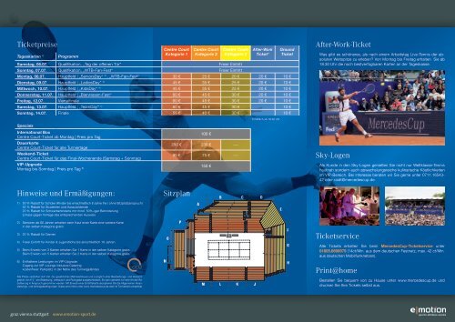 Ticketfolder im PDF-Format herunterladen - Mercedes Cup