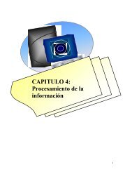 CAPITULO 4: Procesamiento de la informaciÃ³n - Era-mx.org