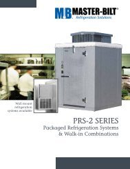 View PRS-2 Series Brochure pdf file - Master-Bilt