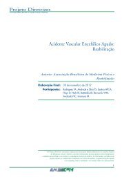 Acidente Vascular Encefálico Agudo: Reabilitação - Projeto Diretrizes