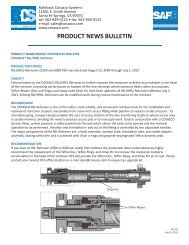 RSL Wipers Product Bulletin.indd - Rohrback Cosasco Systems