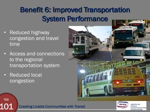 TOD 101 - Creating Livable Communities With Transit