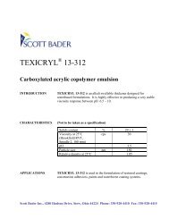 Data Sheet Texicryl 13-312 (South America) - Scott Bader