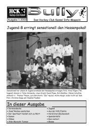 Jugend - Hockey-Club Kassel