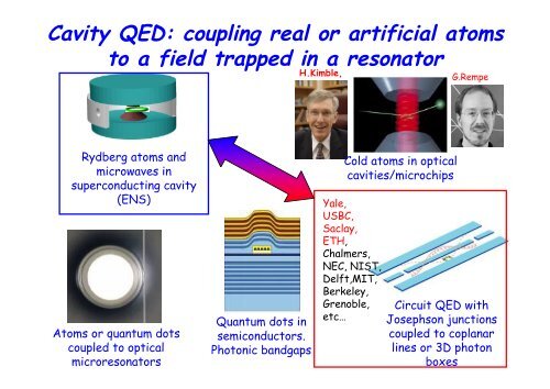 Controlling photons in a box and exploring the quantum to classical ...