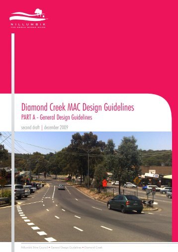 Diamond Creek MAC Design Guidelines - Nillumbik Shire Council