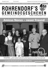 Gemeindezeitung 14/2012 - Rohrendorf bei Krems