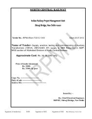 Tender Document - irpmu.railnet.gov.in