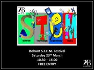 S.T.E.M. Festival Presentation - Bohunt School