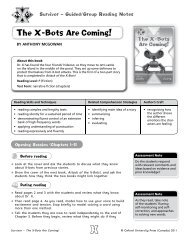 PX Set 3 GR Notes - Survivor Theme - Level P.pdf - Oxford ...