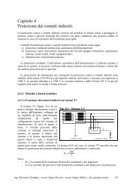 Protezioni dai contatti indiretti - Valentiniweb.com