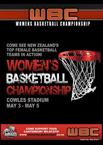 2013 WBC Programme â Christchurch - Basketball New Zealand