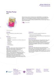 Renilon Pulver - Nutricia