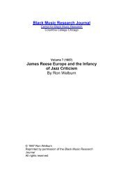 7 James Reese Europe.pdf - Jazz Studies Online