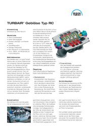 TURBAIRÃ‚Â® GeblÃƒÂ¤se Typ RC - MAN Diesel & Turbo SE