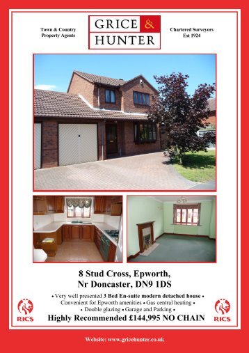 8 Stud Cross, Epworth - Grice & Hunter