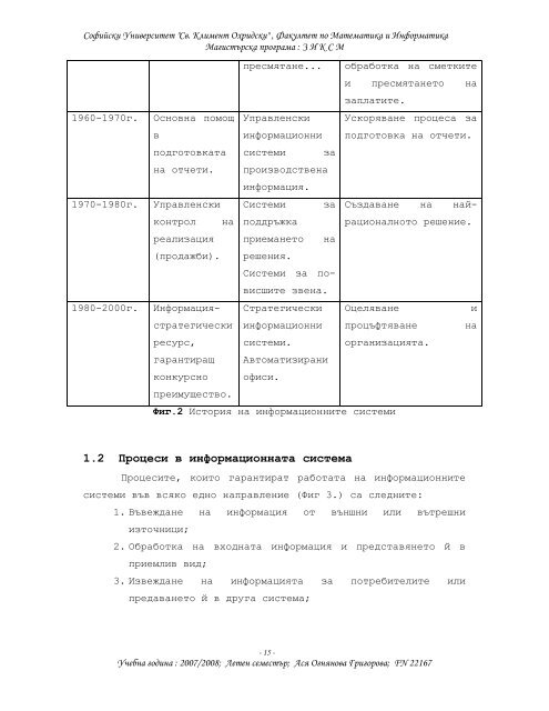 ДИПЛОМНА РАБОТА - Св. Климент Охридски