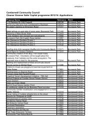 Appendix 1 CGS capital applications , item 9.1 PDF 51 KB