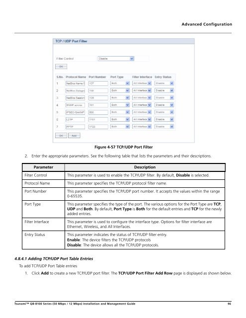 Tsunami™ QB-8100 Series (50 Mbps / 12 Mbps)