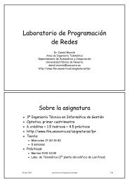 Laboratorio de ProgramaciÃƒÂ³n de Redes - TelemÃƒÂ¡tica - Universidad ...