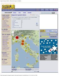 Mappe dei Cognomi Italiani - Diffusione del ... - The Mattivi Family