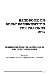 4. Handbook on Adult Immunization for Filipinos - Philippine College ...