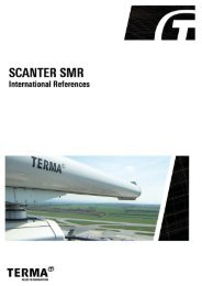 SCANTER SMR - International References - terma
