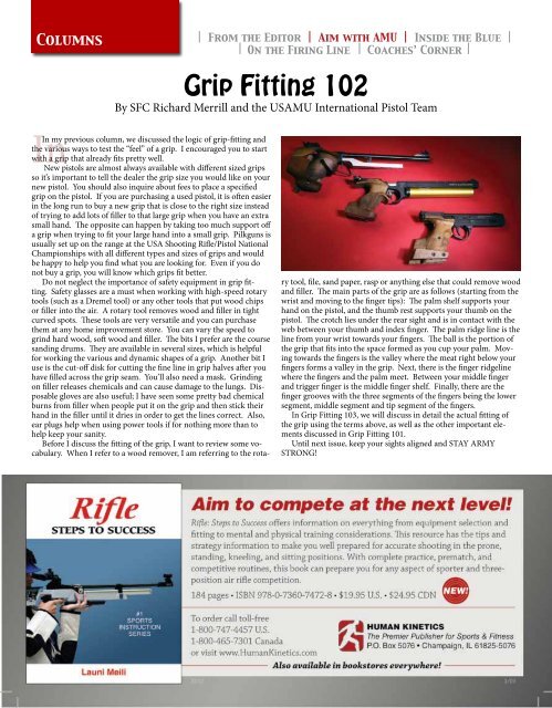 May/June 2009: Volume 17, Number 3 - USA Shooting