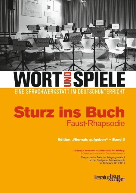 WORT SPIELE - Literaturmachen