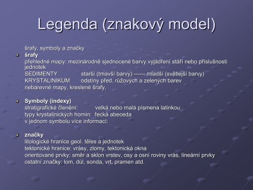 ZÃ¡klady geologickÃ©ho mapovÃ¡nÃ­ - Katedra geologie UP