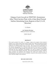 Fatigue Crack Growth in 7050T7451 Aluminium Alloy Thick Section ...