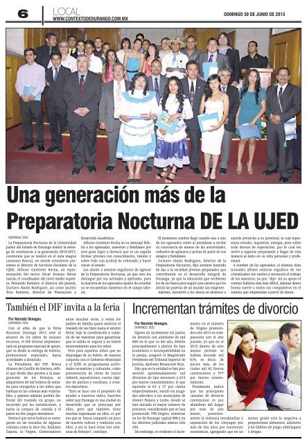 30/06/2013 - Contexto de Durango