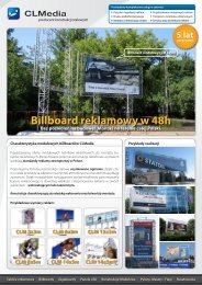 Billboard reklamowy w 48h