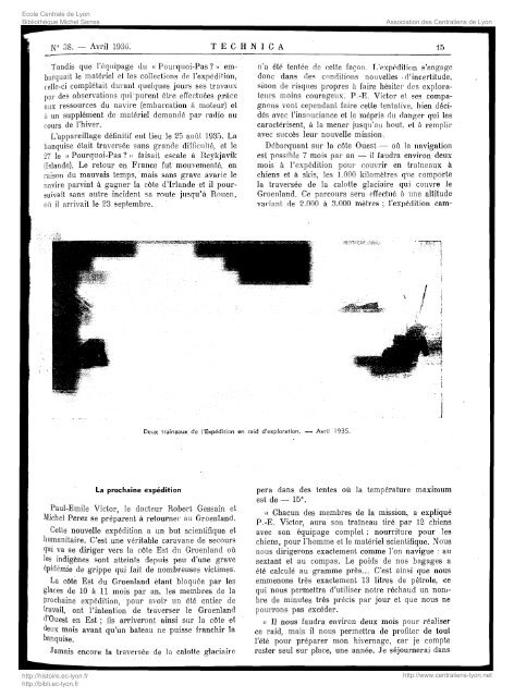 Revue Technica, annÃ©e 1936, numÃ©ro 38 - Histoire de l'Ãcole ...