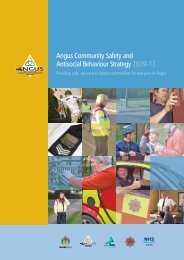 Angus Community Safety and Antisocial Behaviour ... - Angus Council